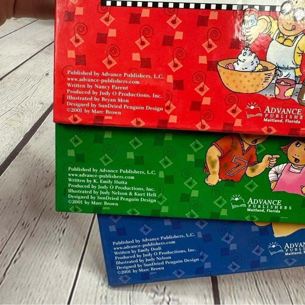 Authur's family values Kids Storybook Set by marc brown 2001vol 12-14